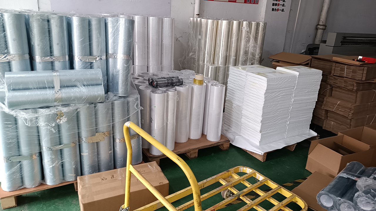 紙質(zhì)包裝材料水晶標展示-水晶標ab膜工藝